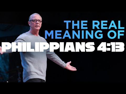 THE REAL MEANING BEHIND PHILIPPIANS 4:13 (SHOCKING) | Pastor Steve Smothermon | Legacy Church