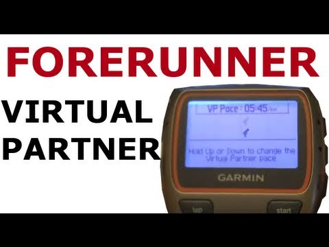 Garmin Forerunner 310 XT - Virtual Partner