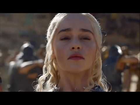 Drogon salva a Daenerys de los hijos de la Arpía