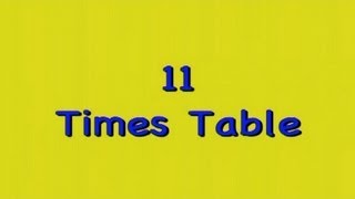 Kidzone - Eleven Times Table