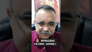 🚨 MURALHAS CAINDO AGORA! Deus DERRUBA TUDO na TUA VIDA! (Josué 6:20) 🔥 #jesus #oração #deus