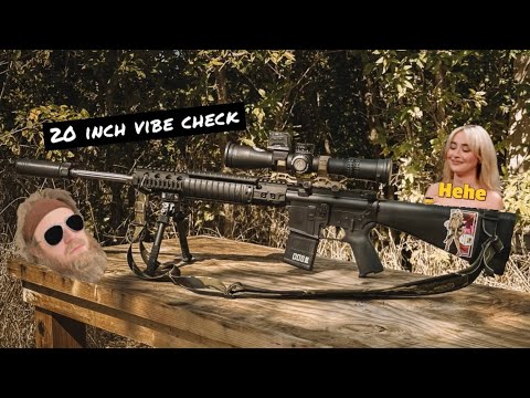 DMR / SPR 20 inch Rifle Build Criterion Fluted Barrel