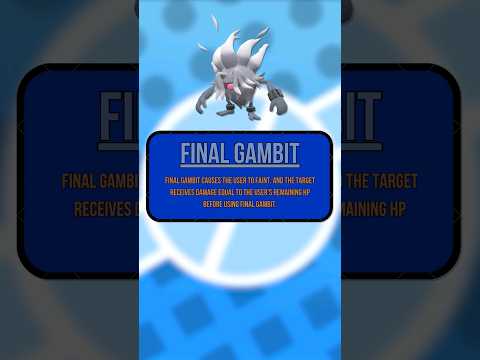 Fun VGC Strats for Beginners! Part 15: Revival Final Gambit #gaming #pokemon #vgc #shorts #nintendo