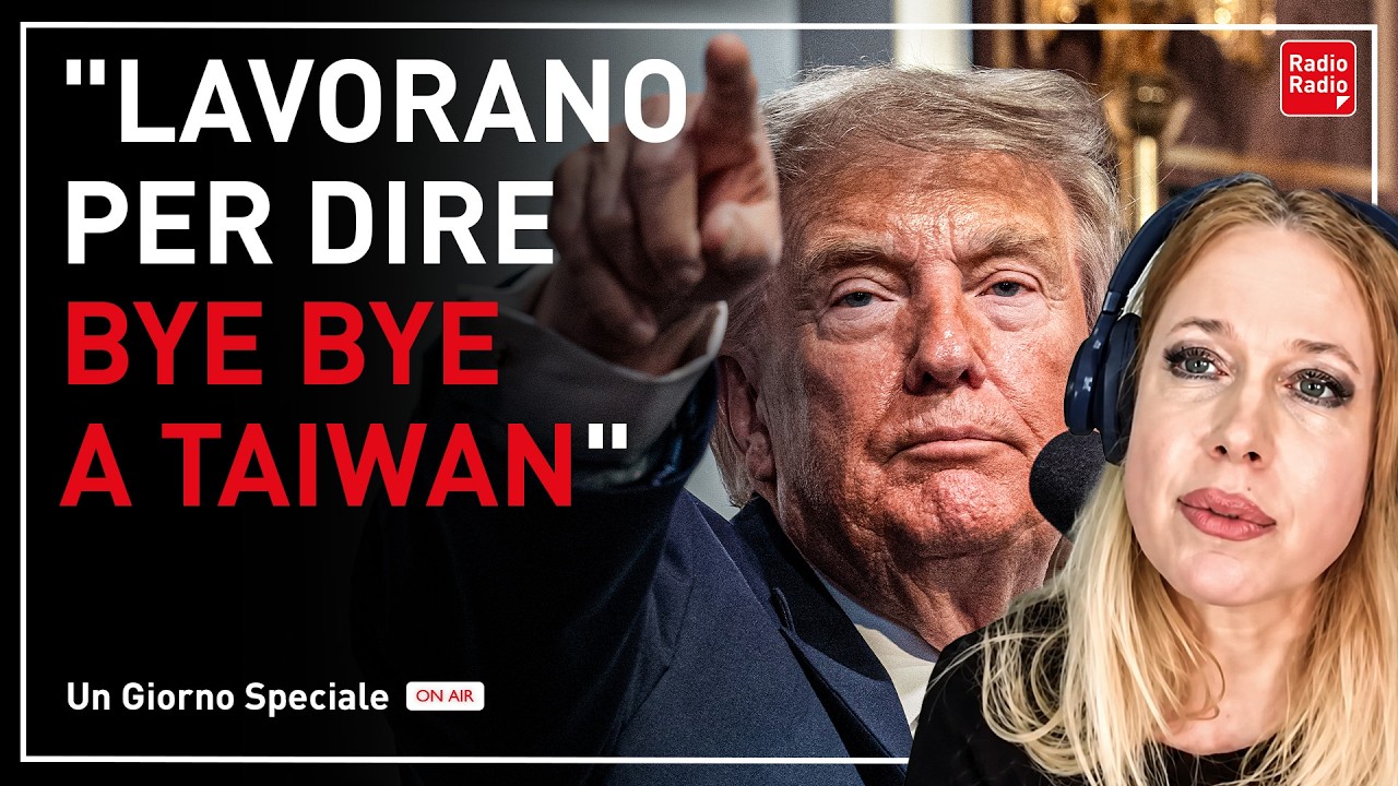 L'USCITA DI TRUMP SVELA I PIANI USA SU TAIWAN: "LAVORANO PER PRENDERSI I CHIP" | Melanie Francesca