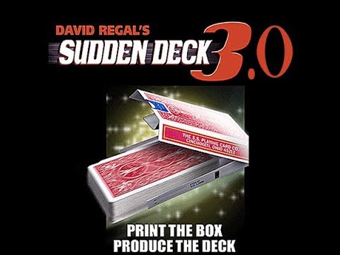 Voir la vidéo N°45 Sudden Deck 3.0 - David Regal