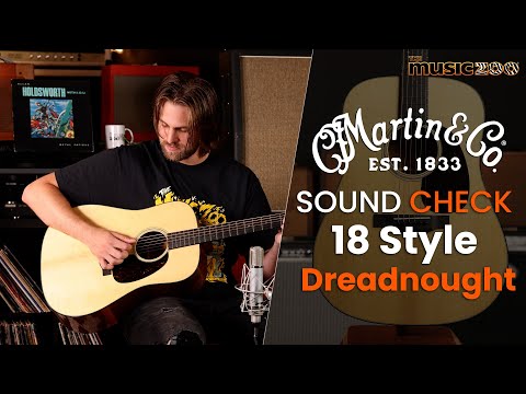 Martin Custom Shop Dreadnought 18 Style Adirondack Spruce and Flamed Mahogany image 13