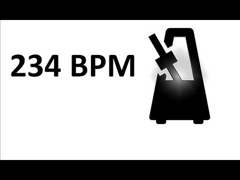 234 BPM メトロノーム