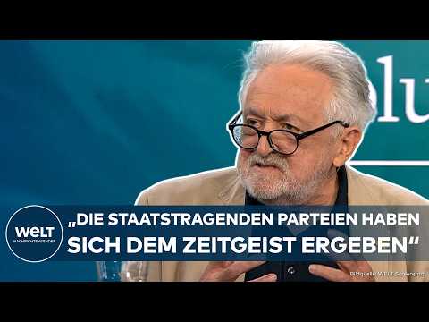 Video Thumbnail: WELT-KOLUMNISTENGIPFEL: AFD? "Die Brandmauer ist undemokratisch" Abrechnung mit den Altparteien