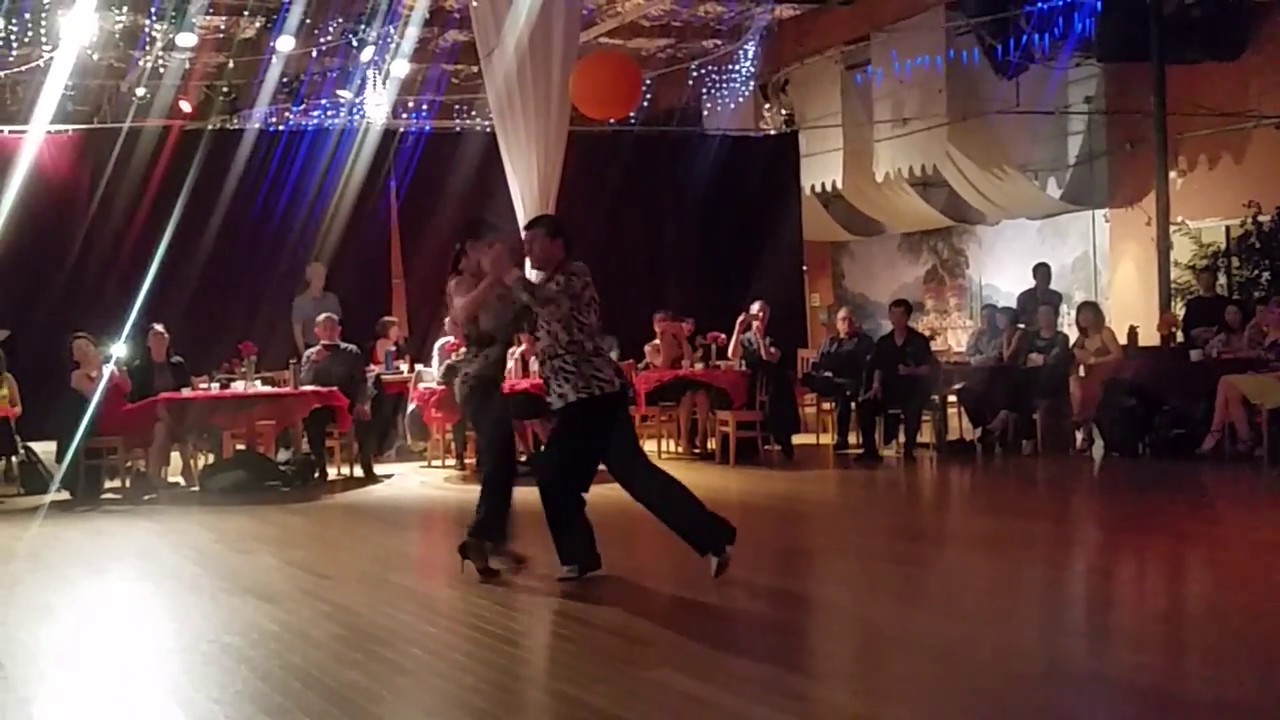 Alejandro y Rosalía Barrientos, Allegro Milonga 2018.04.12