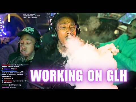 WIZ KHALIFA I SESH I STUDIO I WORKING ON GLH