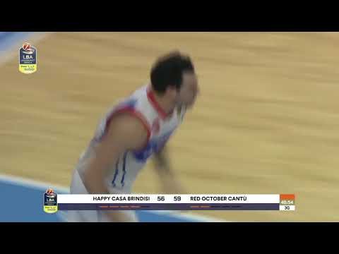 HIGHLIGHTS / Happy Casa Brindisi - Red October Cantù 86-88