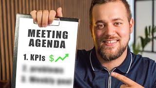 Never Run A Team Meeting Without An Agenda Again