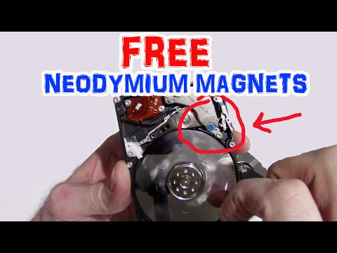 4 Places To Find Neodymium Magnets At Home (Life hack)