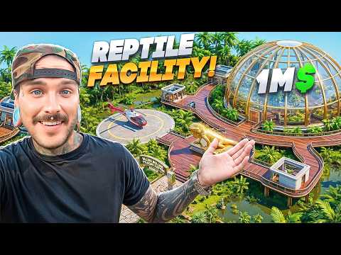 $1,000,000 Exotic REPTILE ZOO Private TOUR!!  🤯