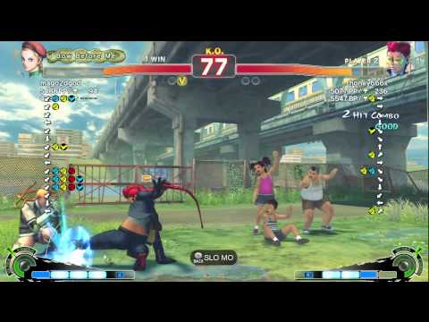 Mago (Cammy) vs Sabo☆hani (Viper) - AE 2012 Matches *1080p*