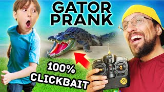 Alligator Prank (FV Family Random Summer 2023 Vlog)