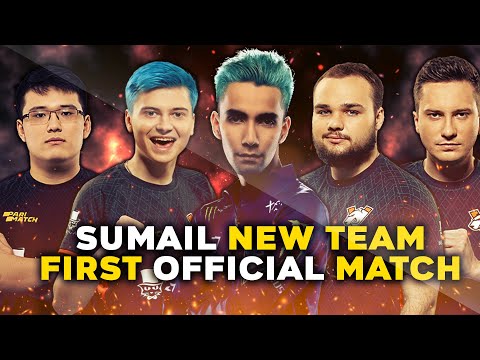 NEW SUPERSTAR Team with SumaiL & Noone - Just-_-Error First Official Match - EPIC League Dota 2