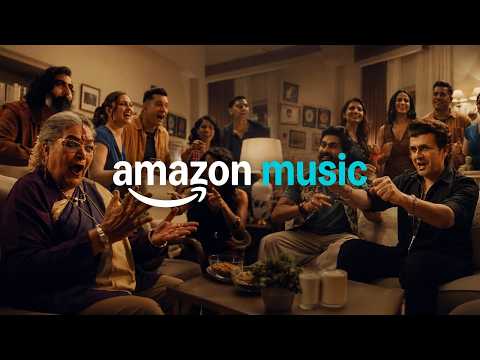 Amazon Music India's 'Hello India. Love, Amazon Music'.