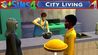 Let's Play The Sims 4 City Living EP1