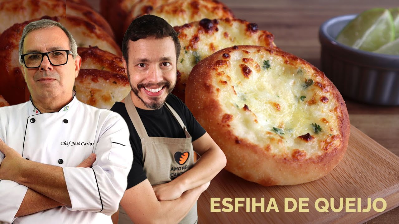 ESFIHA DE QUEIJO - Receita fácil do chef José Carlos
