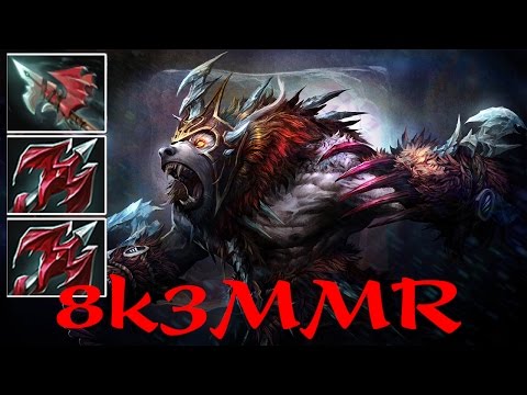 Dota 2 Abed 8300 MMR Plays Ursa WITH Huricane pike and 2 Dragon lance