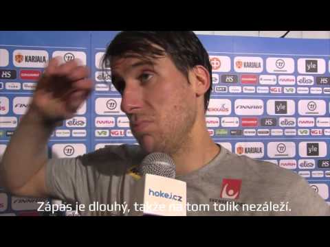 Švédský gólman Henrik Karlsson hodnotí porážku od Ruska