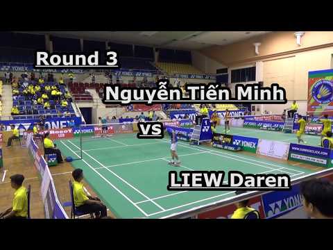 [FullHD-MS-R3] Yonex Sunrise Vietnam Open 2017 - NGUYEN Tien Minh vs LIEW Daren