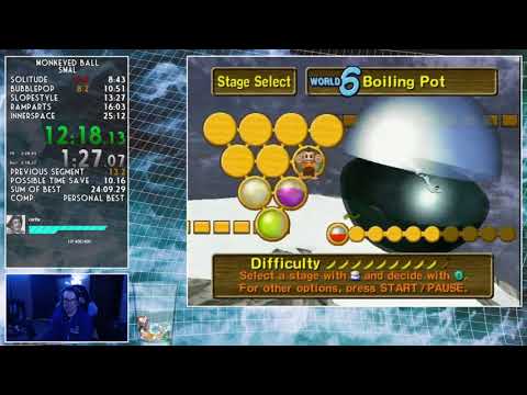 Super Monkey Ball 2 Romhack | Monkeyed Ball in 24:45