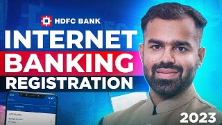 HDFC Bank Internet Banking Registration 2024 (Full Process)