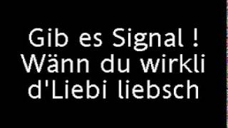 Bligg - Signal (Mit Songtext!!)