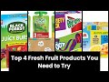 FRESH FRUIT Top 4 Fresh Fruit Products You Need To Try 1️⃣