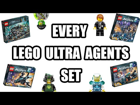 EVERY LEGO ULTRA AGENTS (LEGO ULTRA AGENTS HISTORY)