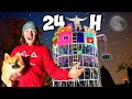 24 STUNDEN Im RIESEN TRAMPOLIN TURM Challenge 7 Etagen