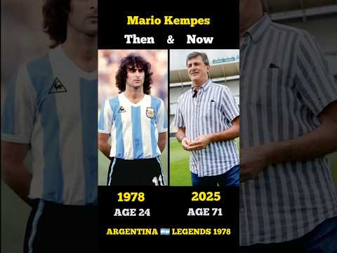 ARGENTINA 🇦🇷 LEGENDS 1978 WC WINNERS EVOLUTION (1978 - 2025)