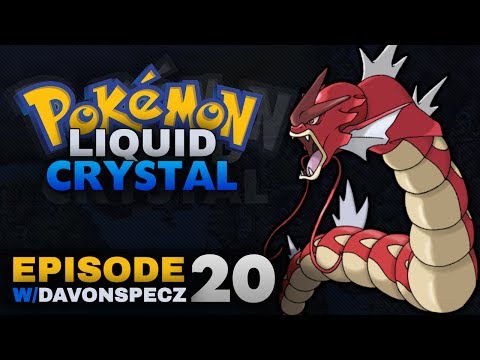 Pokemon Liquid Crystal w/Facecam Episode 20 - Red Gyarados & the Rocket Hideout Part 1!