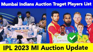 IPL 2023 Mumbai Indians Target செய்யும் Players List 🤔 MI Mini Auction Update