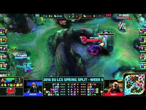 OG vs SPY (LCS 2016 EU W5D1)