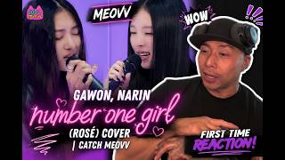 MEOVV GAWON & NARIN Covered ROSÉ?! | First Time Reaction