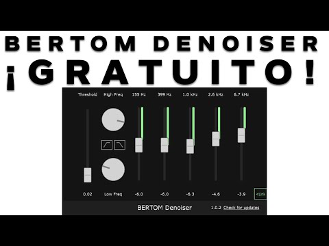 BERTOM Denoiser ¡FX GRATUITO!