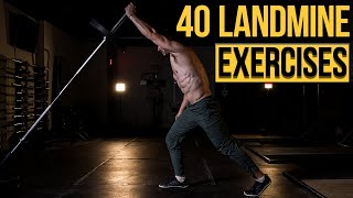 40 Best Landmine Exercises - Variations for Upper Body, Lower Body, Core, Strength &amp; Power