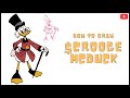 How To Draw Scrooge McDuck Disney Comic Book Digital Drawing