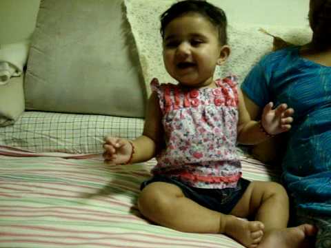 Shreena playing with Mom