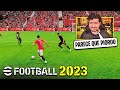 Minha Primeira Vez Jogando Efootball 2023 ainda Continu