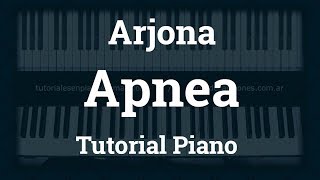 Arjona - Apnea - Tutorial - Piano