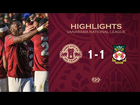 📺 Super sub Duku seals point in late drama! | York City 1-1 Wrexham | Extended Highlights