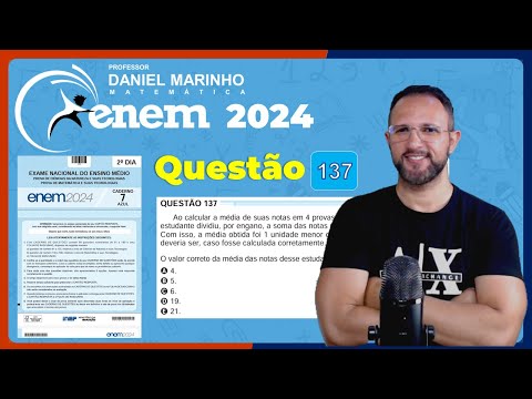 🔴 2024 ENEM SOLUTION | MATHEMATICS | BLUE BOOKLET - Question 137