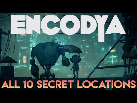 Encodya All 10 Secret Locations Easter Eggs Fanatic Achievement Guide/Walkthrough 4K 60fps