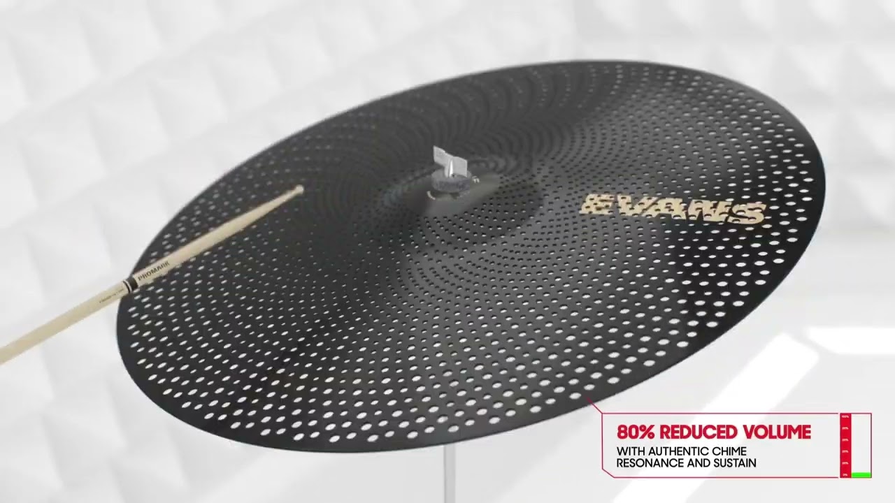 Evans dB One Low Volume Cymbal Pack (14", 16", 18", 20")