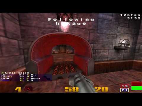 Quake 3 Arena OSP TDM GamePlay