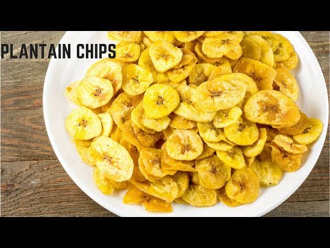 Homemade Plantain Chips - Precious Kitchen - Ep 69